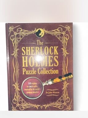 The Sherlock Holmes Puzzle Collection - Brown Hardcover by